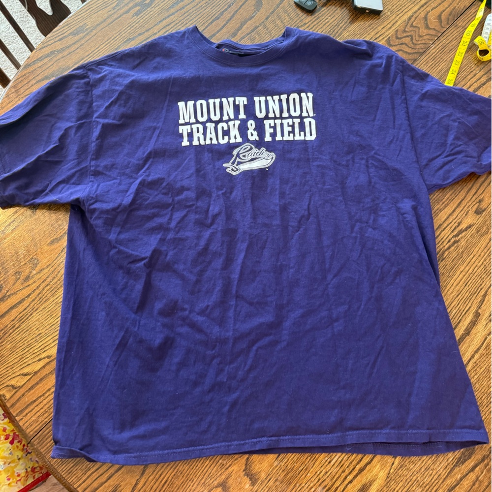 Mount Union Track and Field Tee